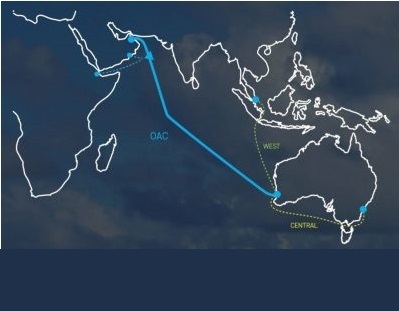 مسیر جدید عمان-استرالیا (OAC)
